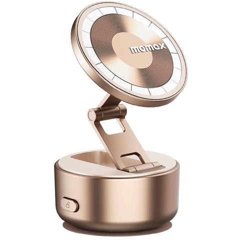 Momax 1-SNAP GO Auto Suction Magnetic Phone Stand (Desert Titanium)