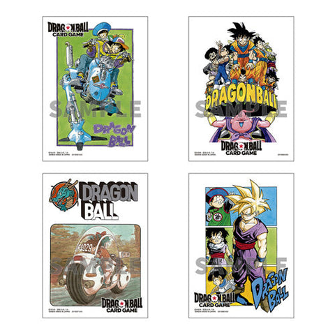 Bandai Dragon Ball Super Card Game Fusion World Official Card Sleeves Manga Collection (Set of 4)
