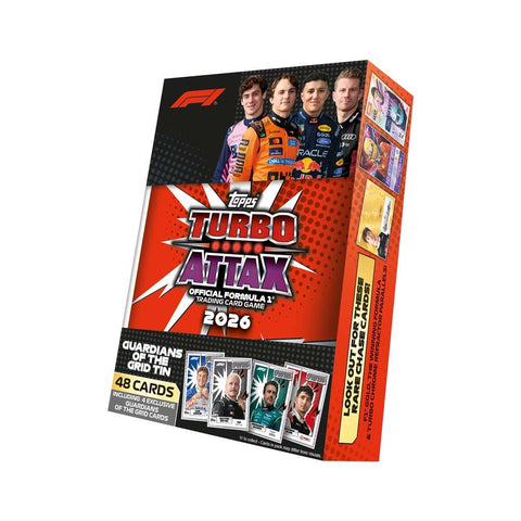 F1 Topps Turbo Attax 2026 Mega Tin (Assorted Styles)