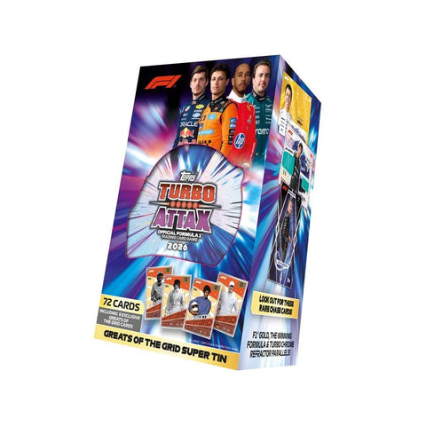 F1 Topps Turbo Attax 2026 Super Tin