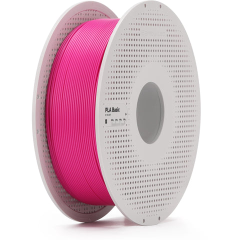 Bambu Lab PLA Basic 3D Printer Filament With Spool (Magenta) [1kg]