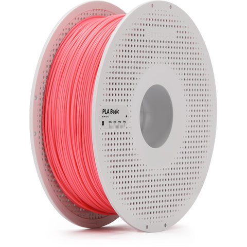 Bambu Lab PLA Basic 3D Printer Filament With Spool (Pink) [1kg]