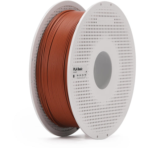 Bambu Lab PLA Basic 3D Printer Filament With Spool (Brown) [1kg]
