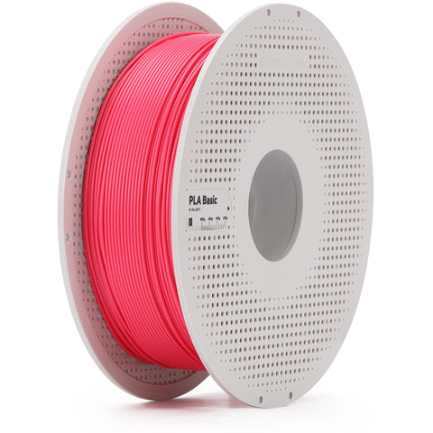 Bambu Lab PLA Basic 3D Printer Filament With Spool (Hot Pink) [1kg]