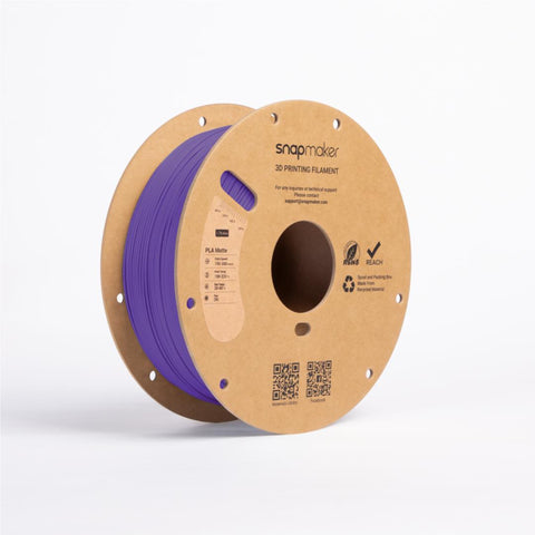 Snapmaker Matte PLA 3D Printer Filament With Spool (Violet Purple) [1kg]
