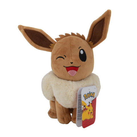 Pokemon - Eevee Winking 8" Plush