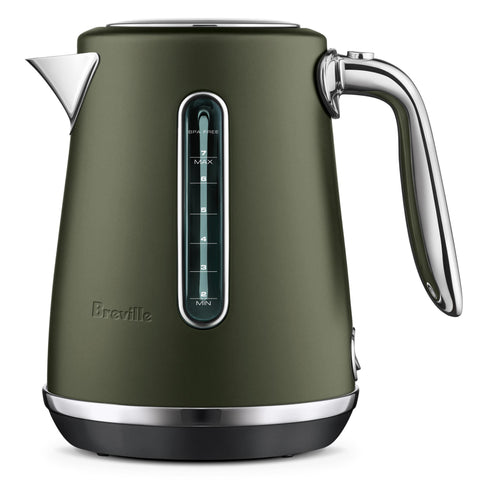 Breville the Soft Top® Luxe Kettle (Olive Tapenade)