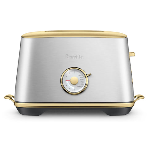 Breville the Toast Select Luxe 2 Slice Toaster (Brushed Stainless Brass)