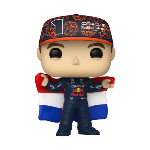 Formula 1: Red Bull – Max Verstappen with Flag Pop! Vinyl