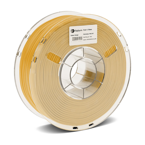 Filaform Tough PLA+ V3 3D Printer Filament 1.75mm 1kg (Orange)