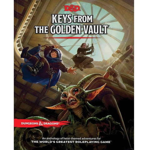 Dungeons & Dragons D&D Dungeons & Dragons Keys From the Golden Vault Hardcover Book