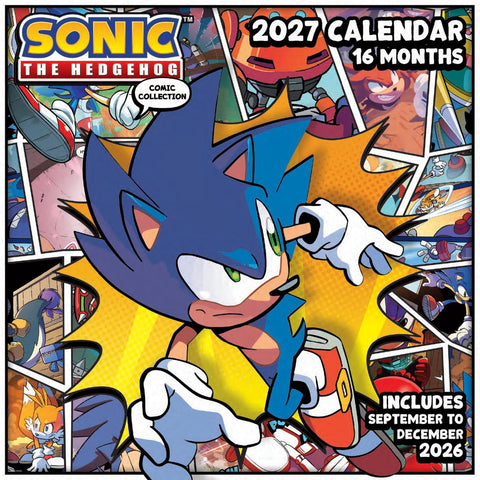 Sonic the Hedgehog - 2027 Calendar