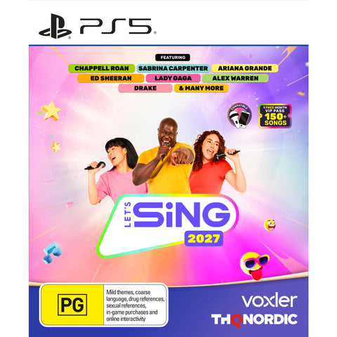 Let's Sing 2027