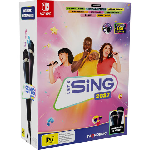 Let's Sing 2027 2 Mic Bundle
