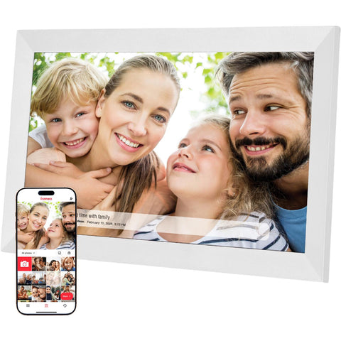 AKAI 15.6" Digital Photo Frame (White)