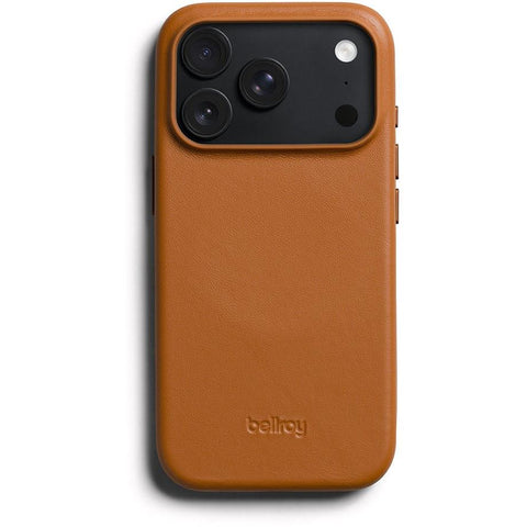 Bellroy Leather Case for iPhone 18 Pro (Tan)