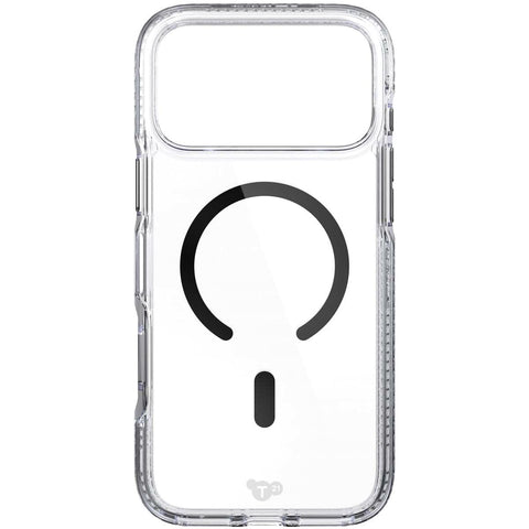 Tech21 EvoCrystal MagSafe Case for iPhone 18 Pro Max (Clear/Black)