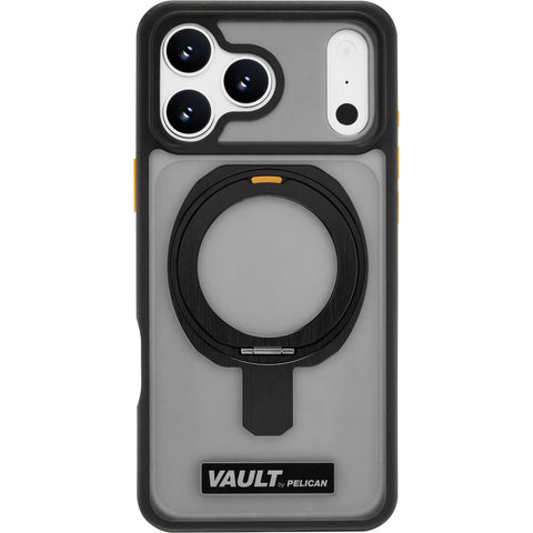 Pelican Vault MagSafe Stand Case for iPhone 18 Pro Max (Smoke)