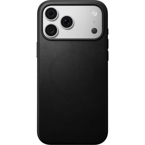 NOMAD Leather Case for iPhone 18 Pro Max (Black ECCO)