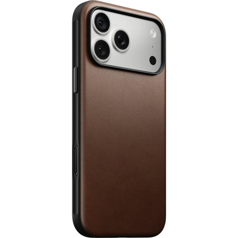 NOMAD Leather Case for iPhone 18 Pro Max (Brown ECCO)