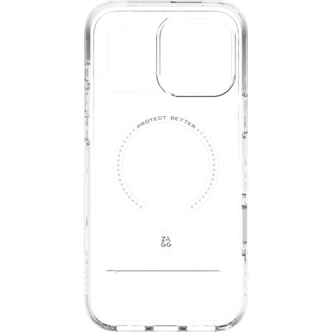 ZAGG Crystal Palace Snap KickStand Case for iPhone 18 Pro Max/17 Pro Max (Clear)