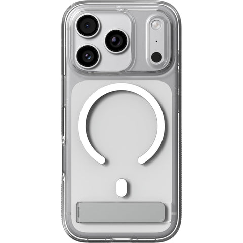 ZAGG Crystal Palace Snap KickStand Case for iPhone 18 Pro/17 Pro (Clear)