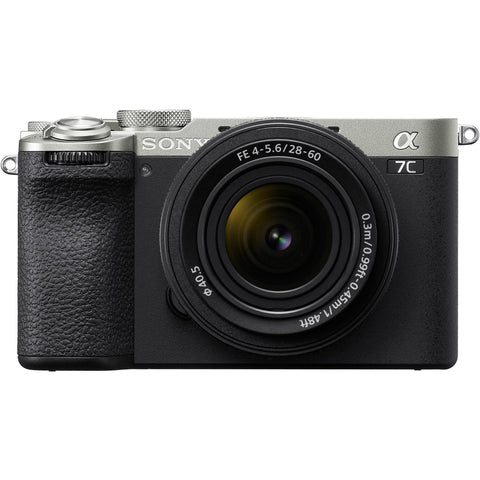 Sony Alpha A7C II Full Frame Mirrorless Camera with 28-60mm Kit (Silver)