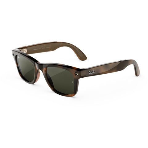 Ray-Ban Meta (Gen 3) Wayfarer (Havana/Green Lenses)