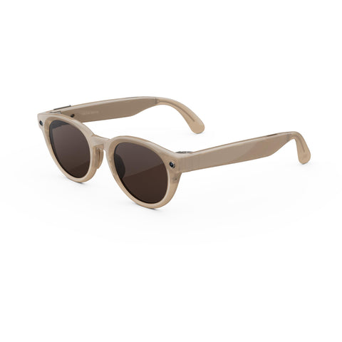 Meta Glasses Nova AI Glasses (Sandstone/Chocolate Lenses) [Standard]