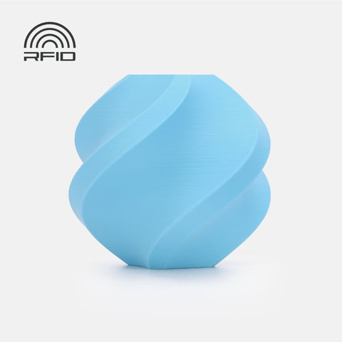 Bambu Lab PLA Matte 3D Printer Filament Refill (Sky Blue) [1kg]