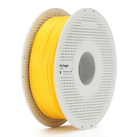 Bamulab PLA Tough+ 3D Printer Filament With Spool (Yellow) [1kg]