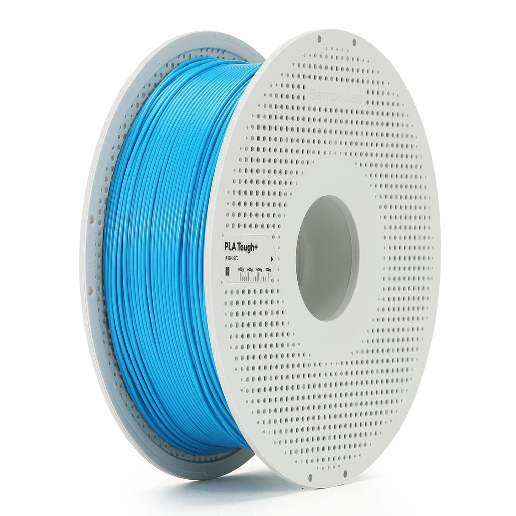 Bamulab PLA Tough+ 3D Printer Filament With Spool (Cyan) [1kg] - JB Hi-Fi