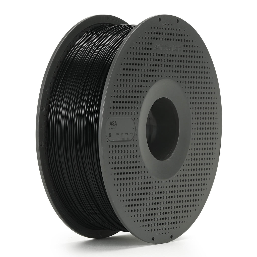 Bambu Lab ASA 3D Printer Filament With Spool (Black) [1kg] - JB Hi-Fi