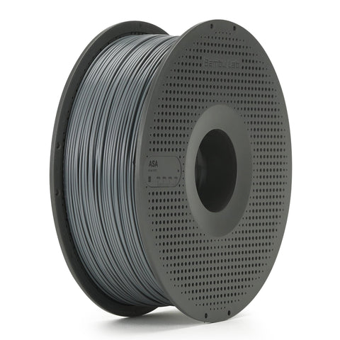 Bambu Lab ASA 3D Printer Filament With Spool (Gray) [1kg]