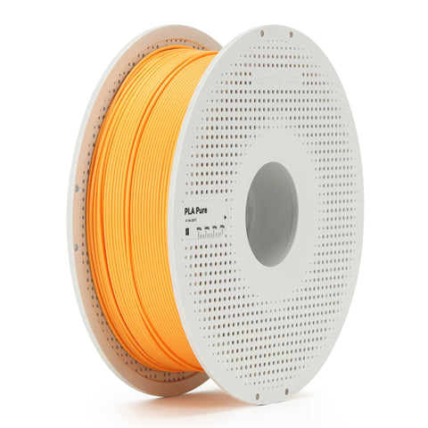Bambu Lab PLA Pure 3D Printer Filament With Spool (Apricot) [1kg]
