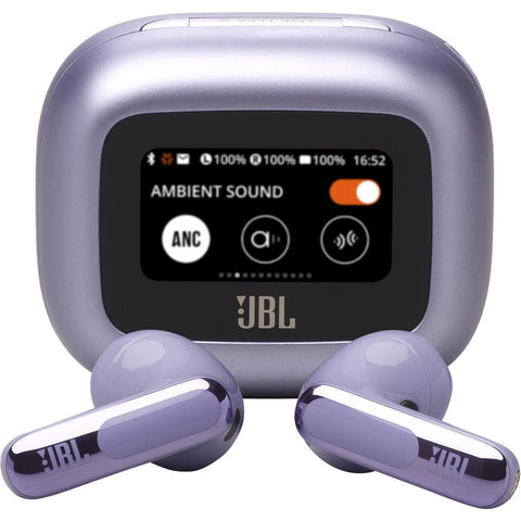 JBL Live Flex 3 TWS Noise Cancelling In-Ear Headphones (Purple)