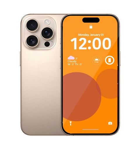Apple iPhone 16 Pro 256GB - Desert Titanium - [~Refurbished: As New condition]