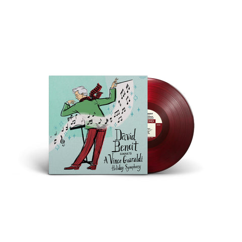 David Benoit Conducts A Vince Guaraldi Holiday Symphony (Red Vinyl)