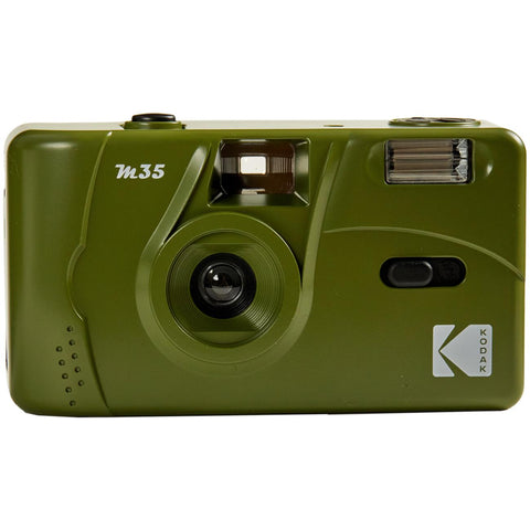 Kodak M35 Reusable 35mm Film Camera with Flash (Olive Green)