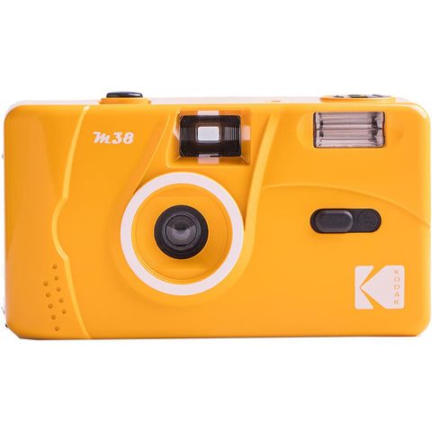 Kodak M35 Reusable 35mm Film Camera with Flash (Kodak Yellow)