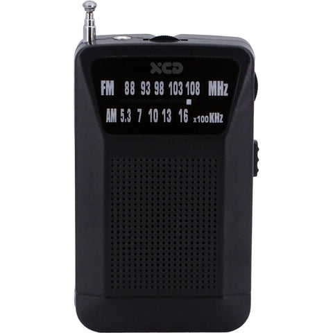 XCD Pocket AM/FM Radio