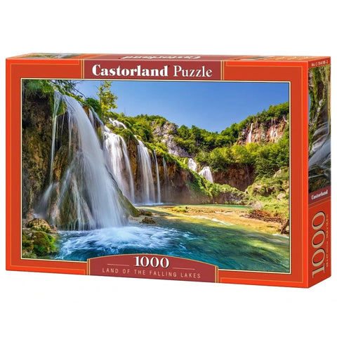 Castorland 1000-Pieces Land of Falling Lakes Puzzle