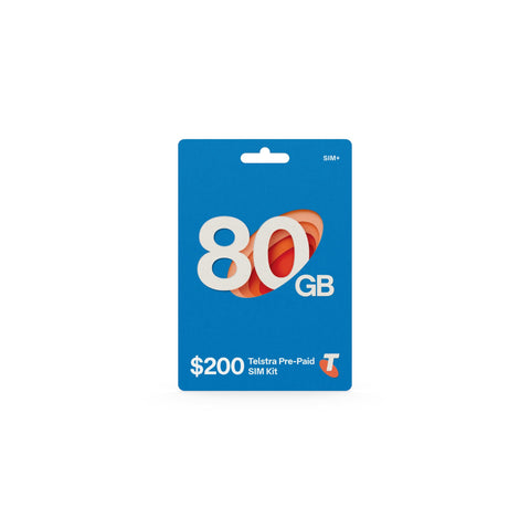 Telstra TPREPAID $200 SIM+ KIT