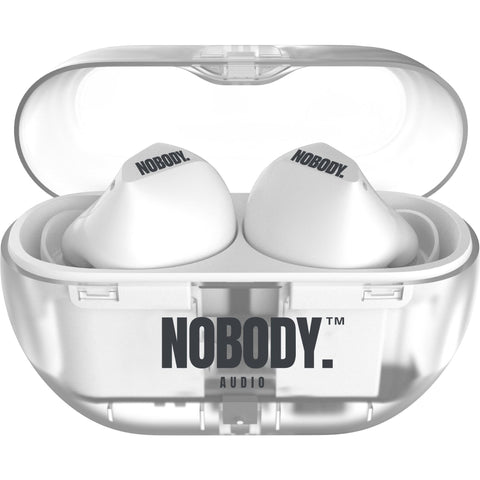 NOBODY VP1 ANC Earbuds With Call Clarity (Pearl White)