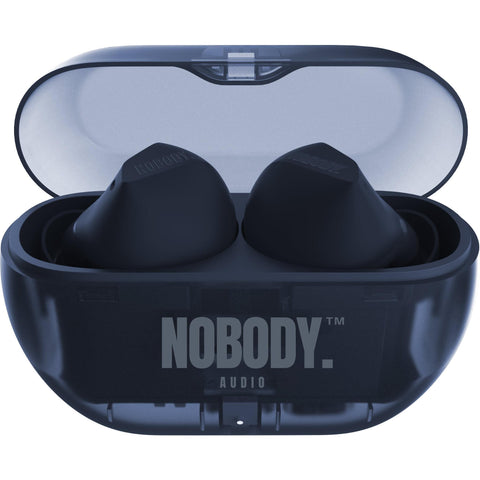 NOBODY VP4 GymBuds ANC Premium Earbuds With Call Clarity & Gripskin Fit (Deep Blue Metallic)
