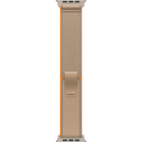 Apple Watch 49mm [Sand] Trail Loop  [S/M]  [Natural Titanium Finish]