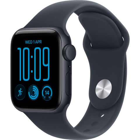 Apple Watch SE 3 40mm Midnight Aluminium Case GPS Sport Band (S/M) [2026]