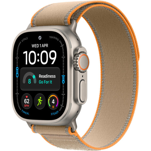 Apple Watch Ultra 4 49mm Natural Titanium Case GPS + Cellular Trail Loop  (S/M) [Sand ]