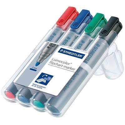 Staedtler 356 Lumocolor Flipchart Marker Wallet 4