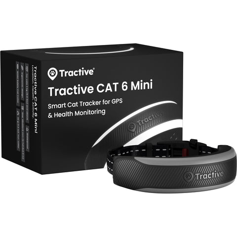 Tractive Mini Cat 6 GPS Tracker (Black)